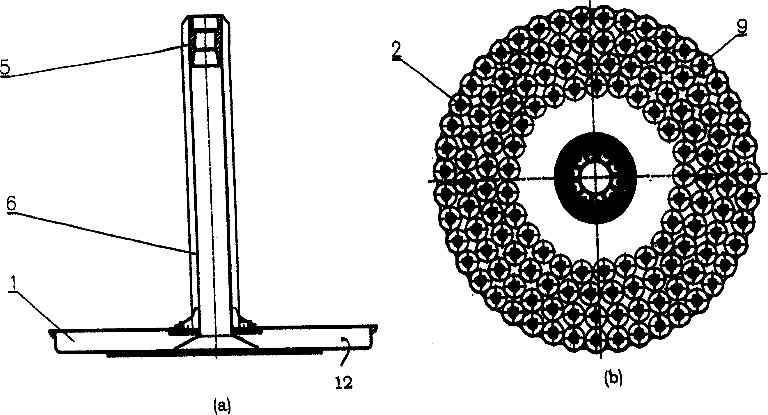 Yarn package carrier for dyeing machines