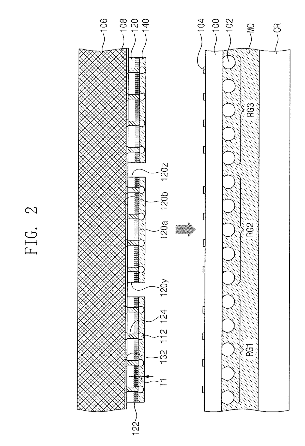 Semiconductor device having stacked semiconductor chips and method for fabricating the same