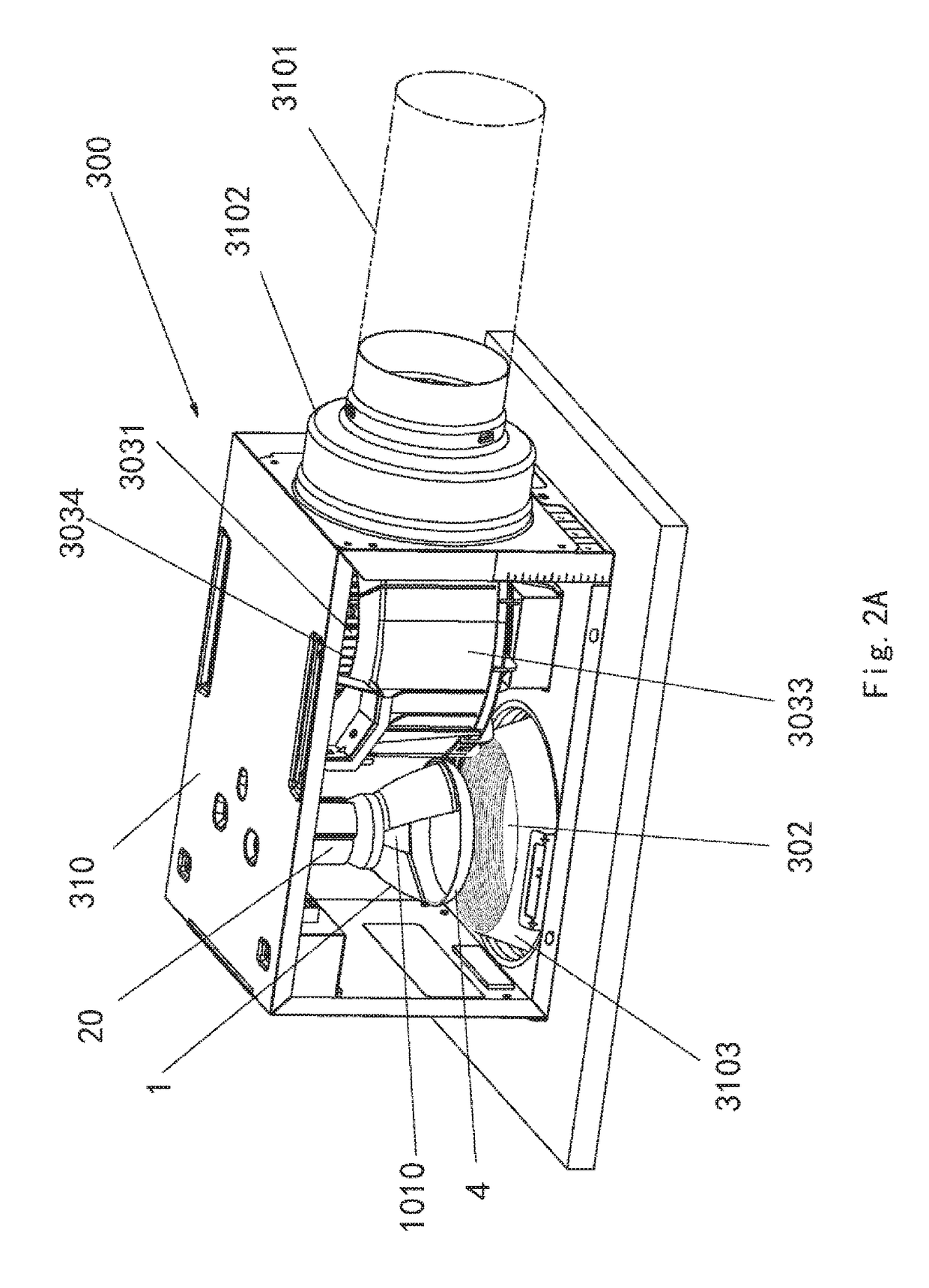 Ceiling mounted airway device with illumination