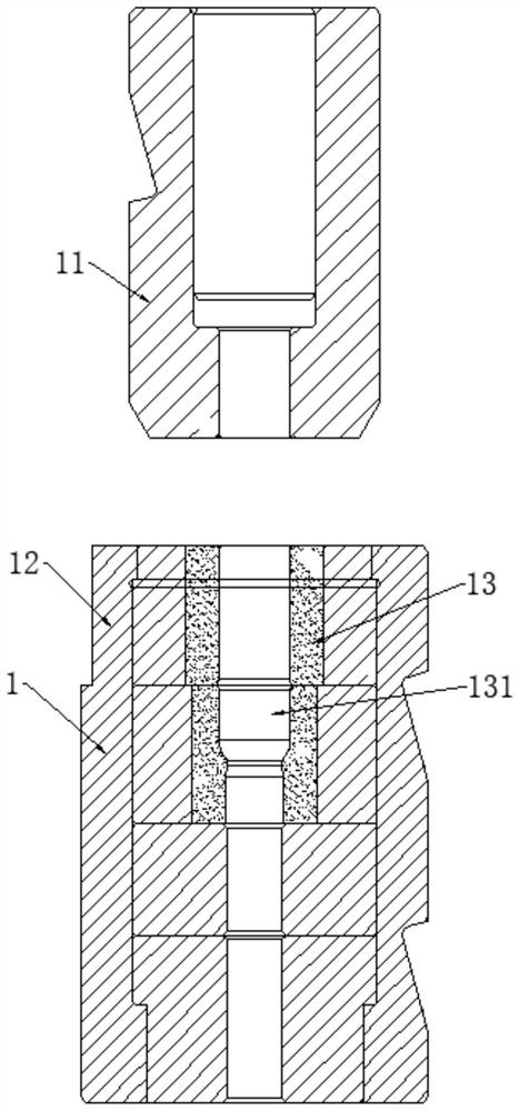 Cold heading system and machining process for forming welding nut