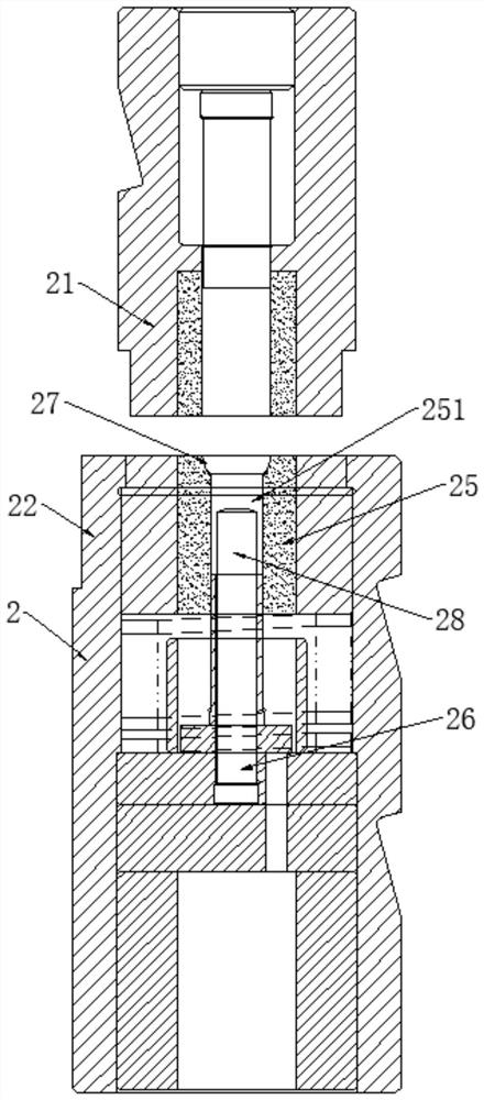 Cold heading system and machining process for forming welding nut