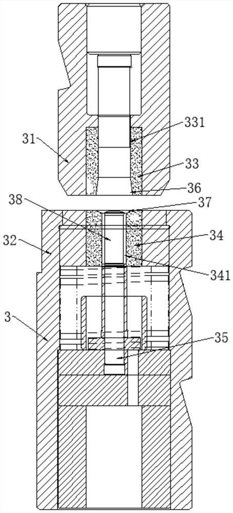 Cold heading system and machining process for forming welding nut