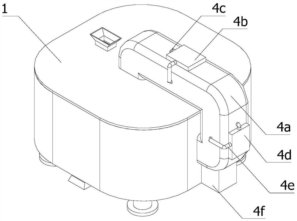 Sludge low-temperature drying treatment device and treatment method