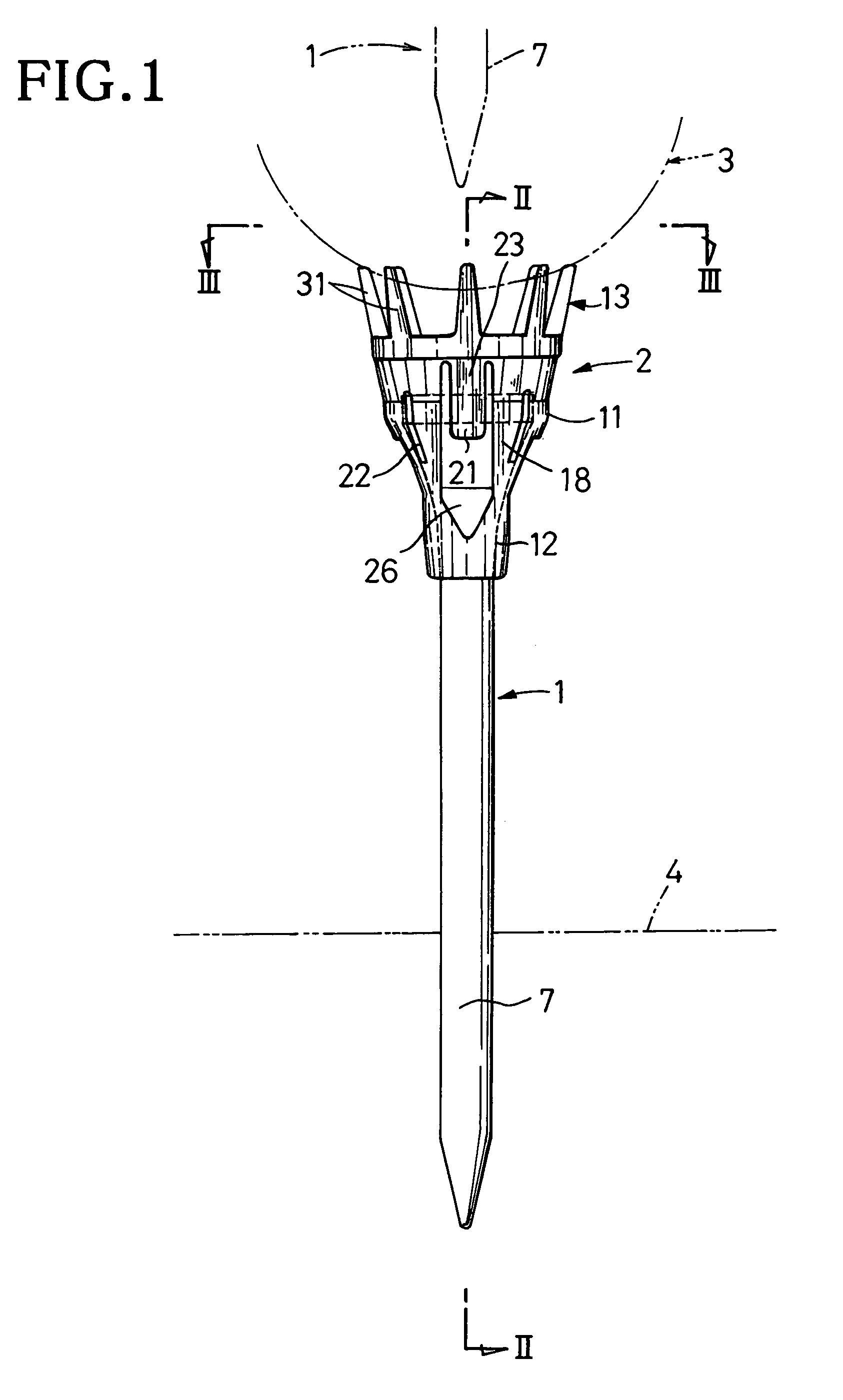 Attachment for golf tee