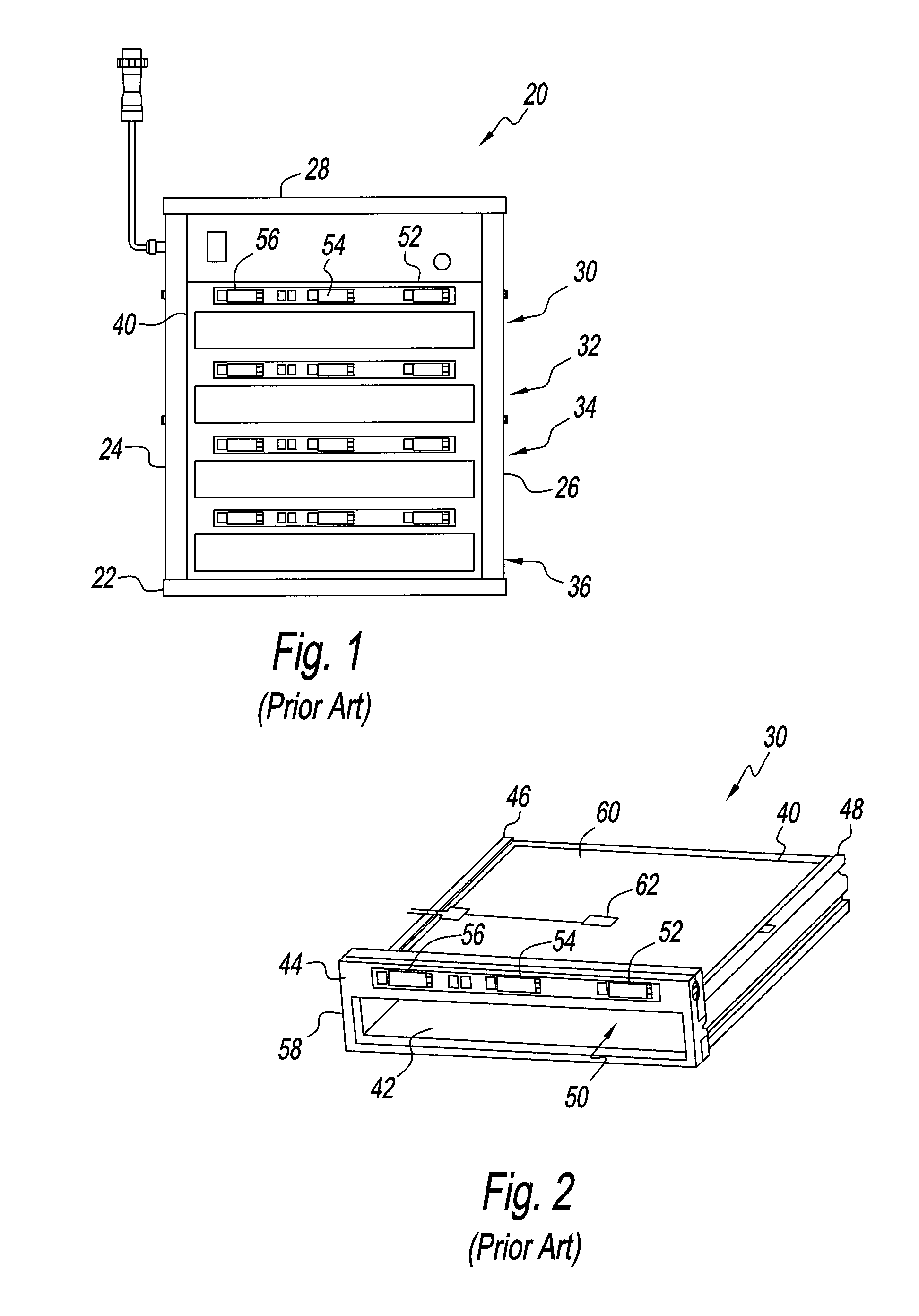 High density universal holding cabinet