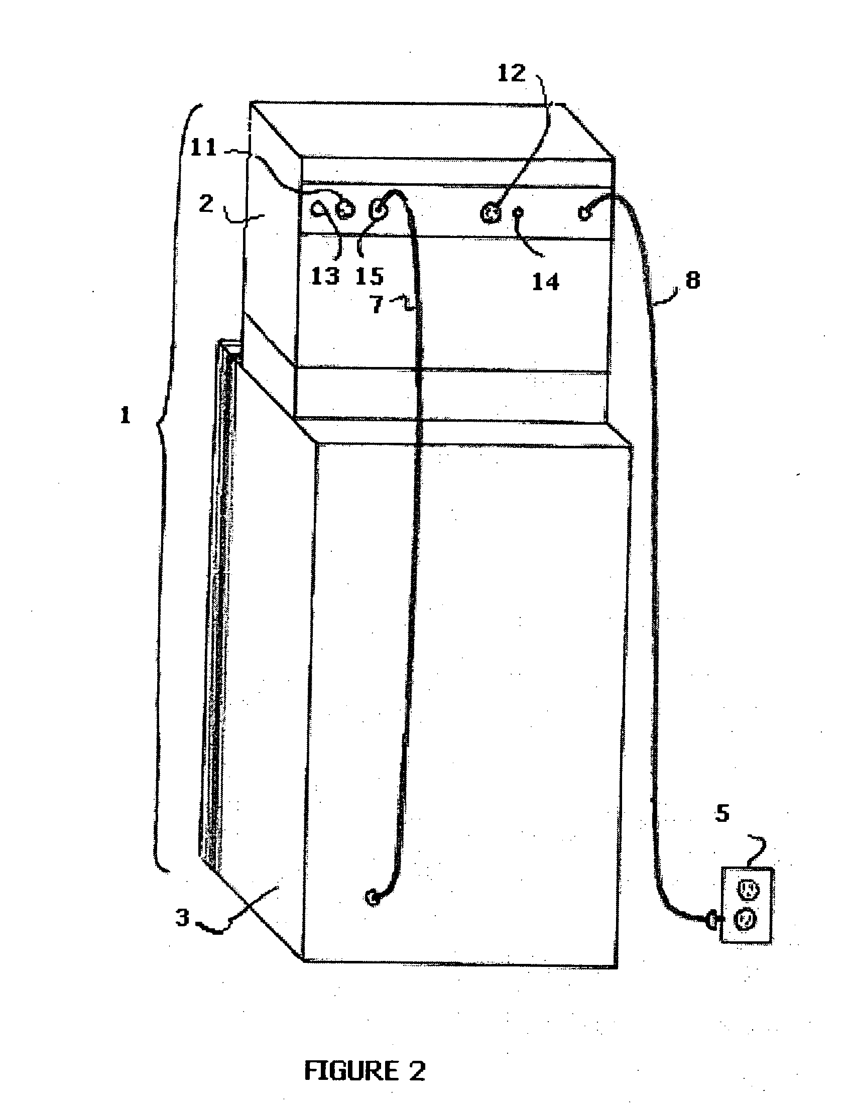 Multiple linked appliances with auxiliary outlet