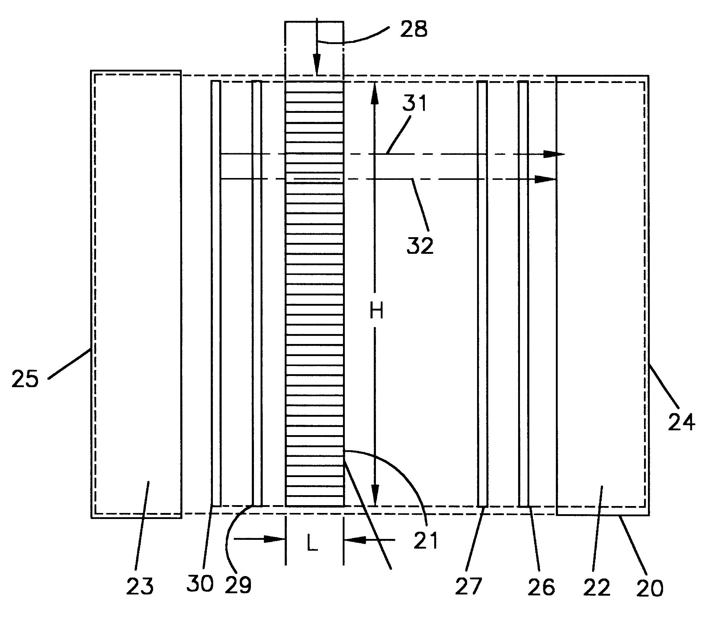 Chemical filter unit and gas purification system