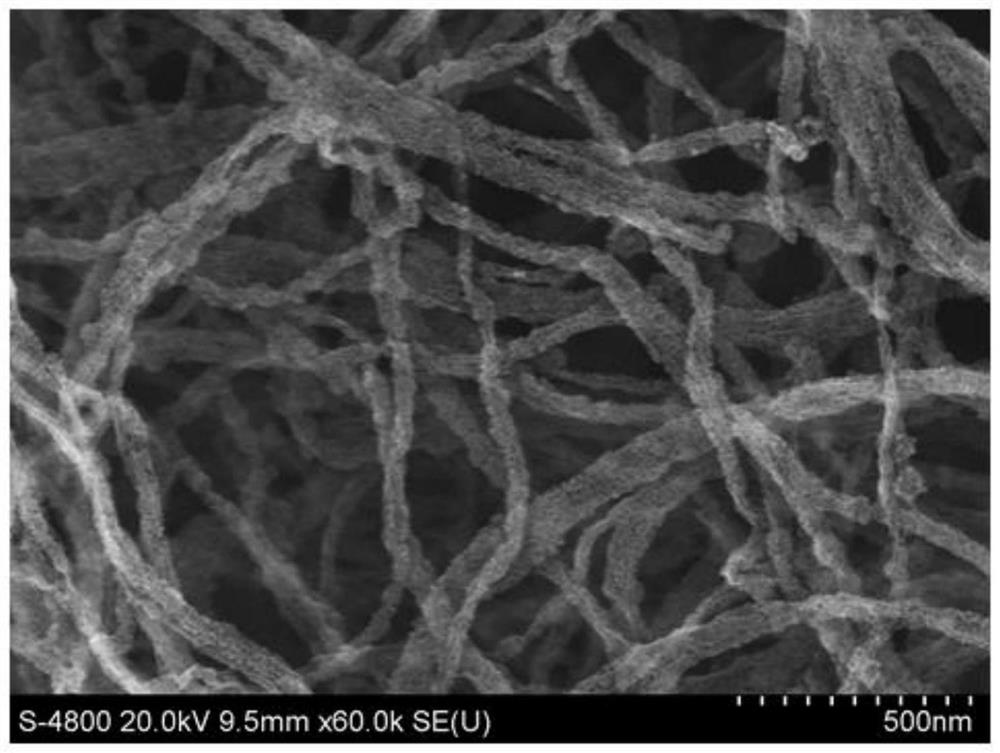 A kind of preparation method of nitrogen-doped porous carbon electrocatalyst with core-shell structure