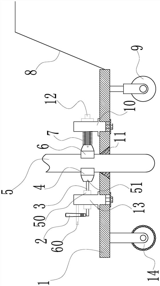 A concrete vibrating device for municipal engineering construction