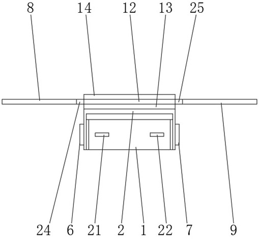 A hotel recorder that reduces wobble and is easy to carry