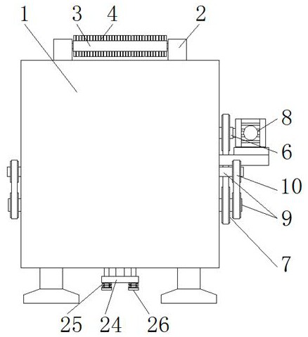 Quantitative winding device for producing ultraviolet-proof temperature-control sun-shading film based on gravity