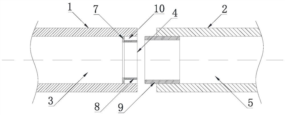 Accurate positioning combined clamp used for guide pipe type part welding