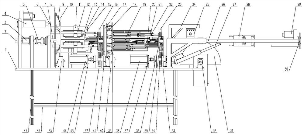 A multi-filament spiral contact test device and method inside a hoisting wire rope