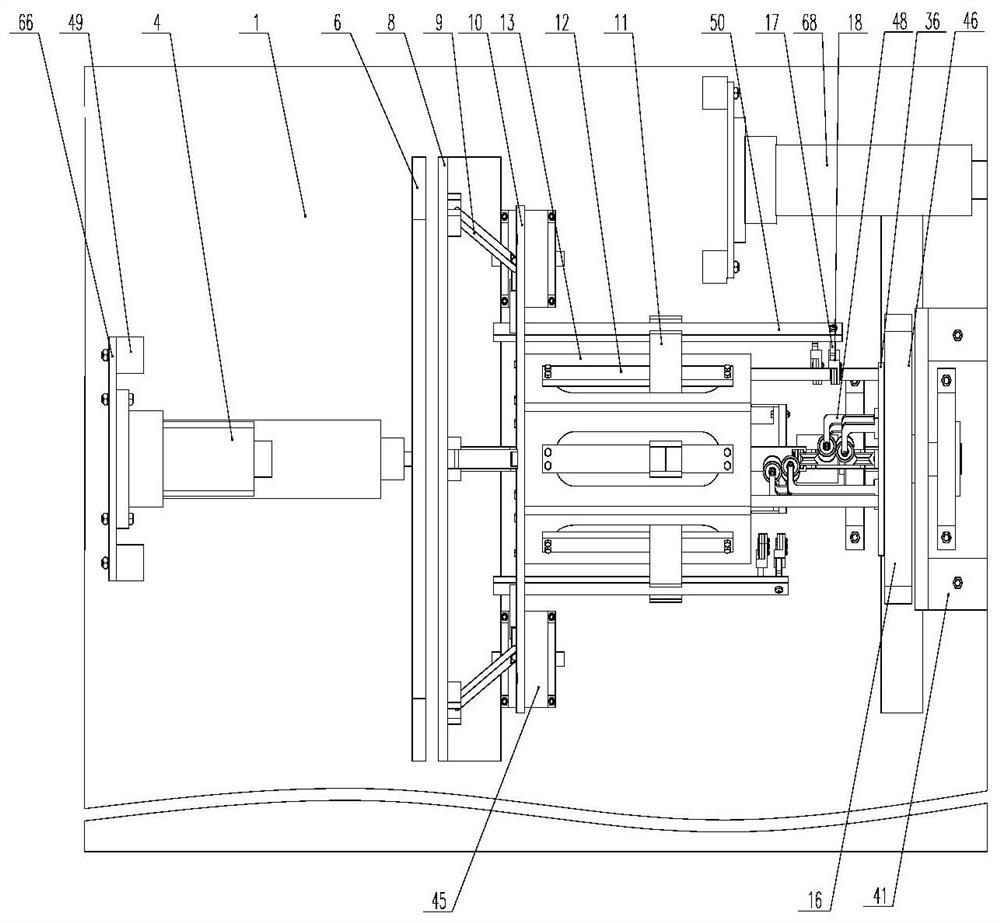 A multi-filament spiral contact test device and method inside a hoisting wire rope