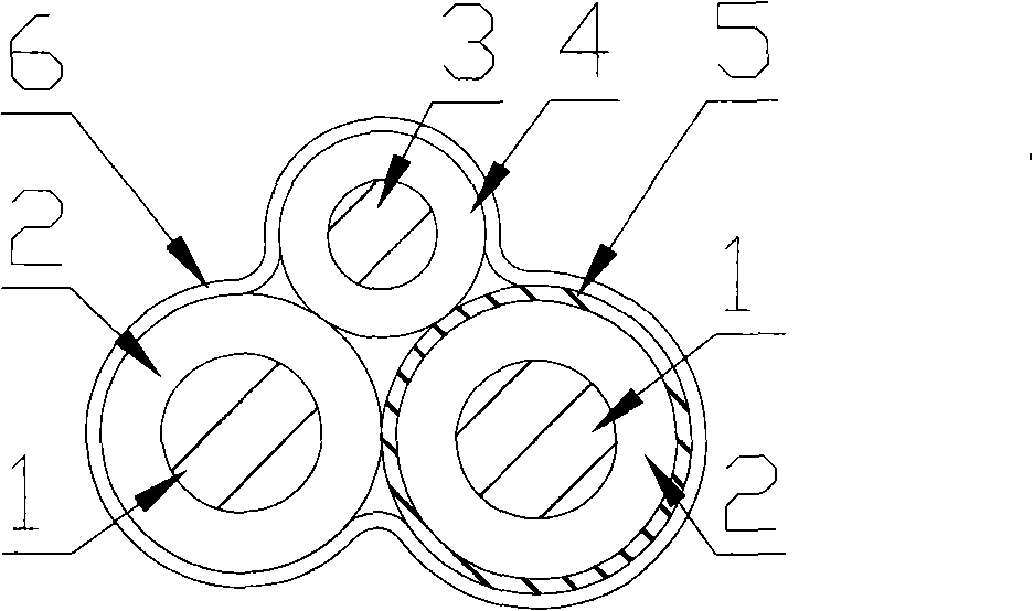 Switch quantity composite reparable cable-type line-type heat fire detector