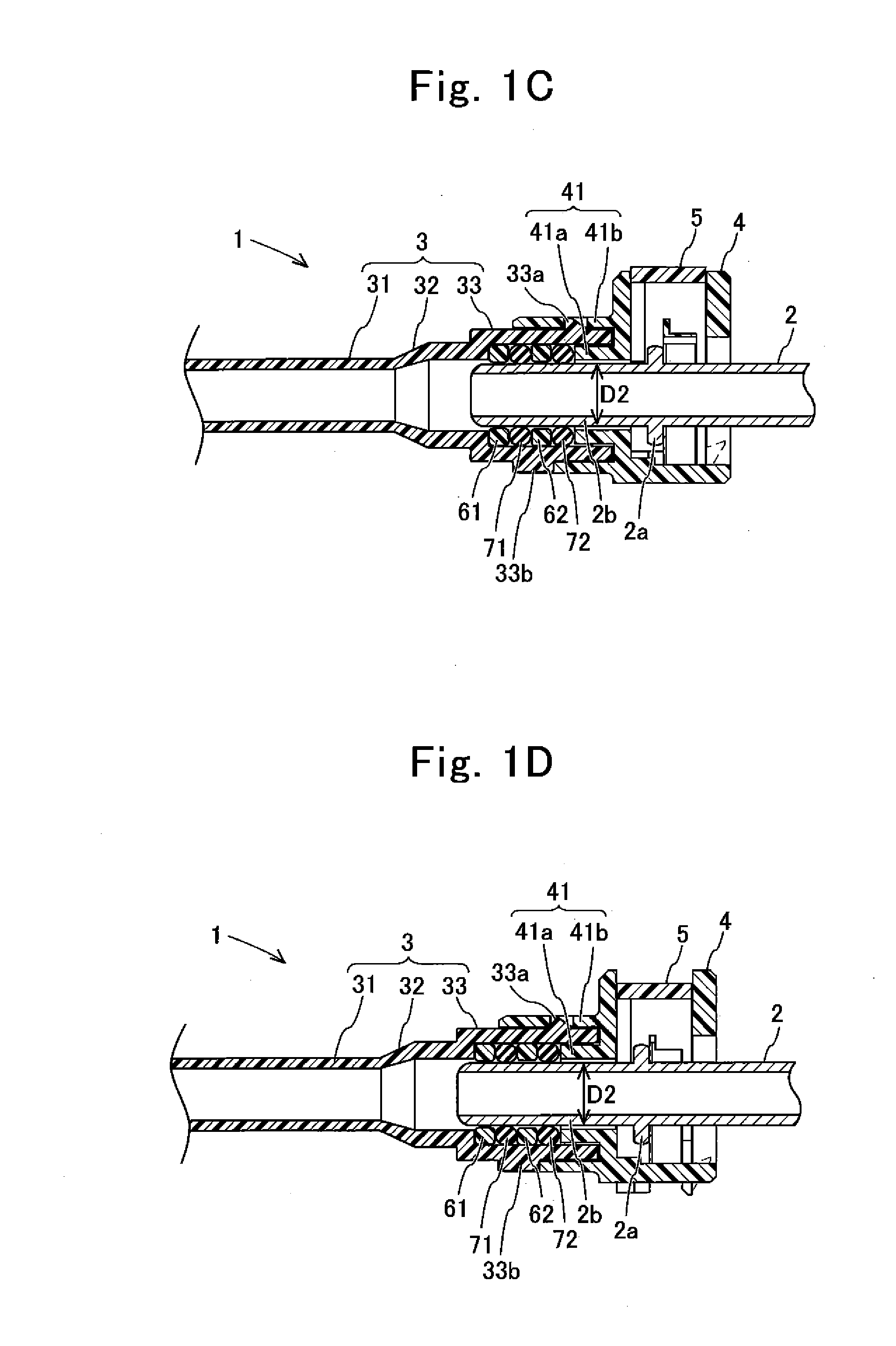 Piping connection structure