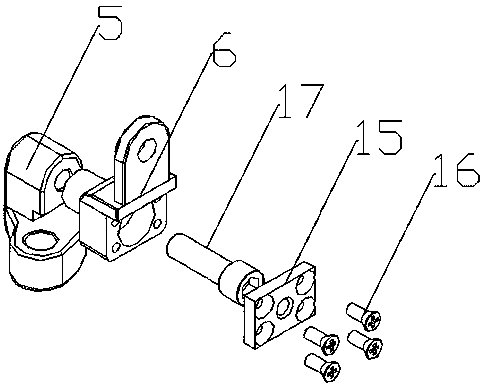 Door leaf hinge with large-angle opening function