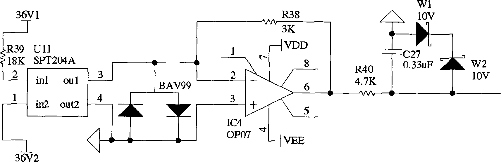 Novel duplicate-power double-fan intelligent monitoring protection device