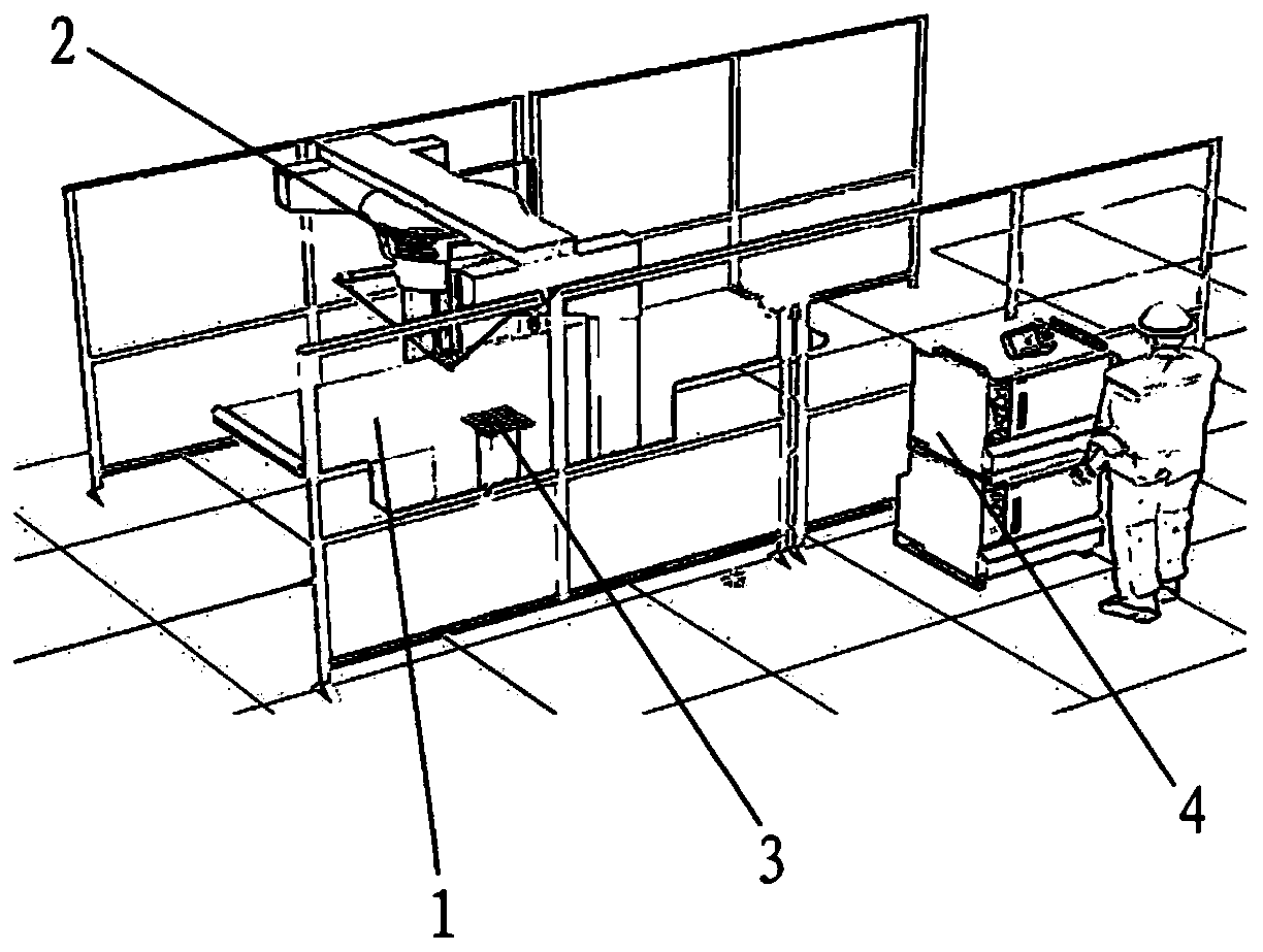 Simulation design method based on industrial robot sorting workstation