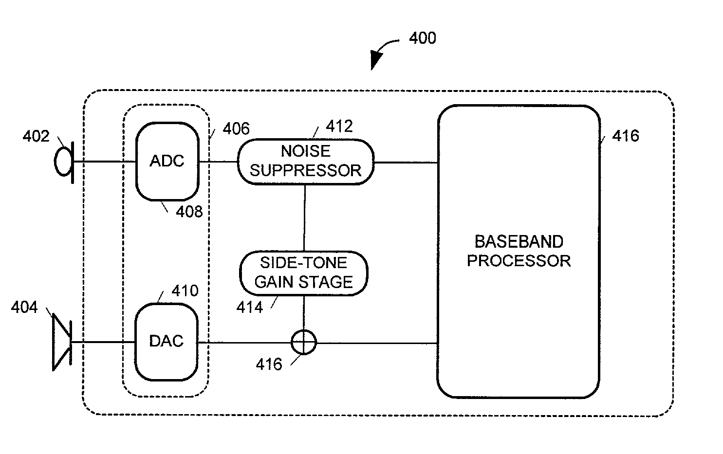 Systems and methods for side-tone noise suppression