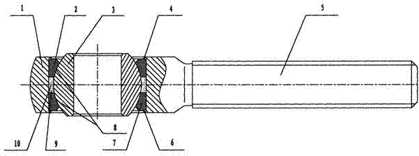 Novel knuckle bearing