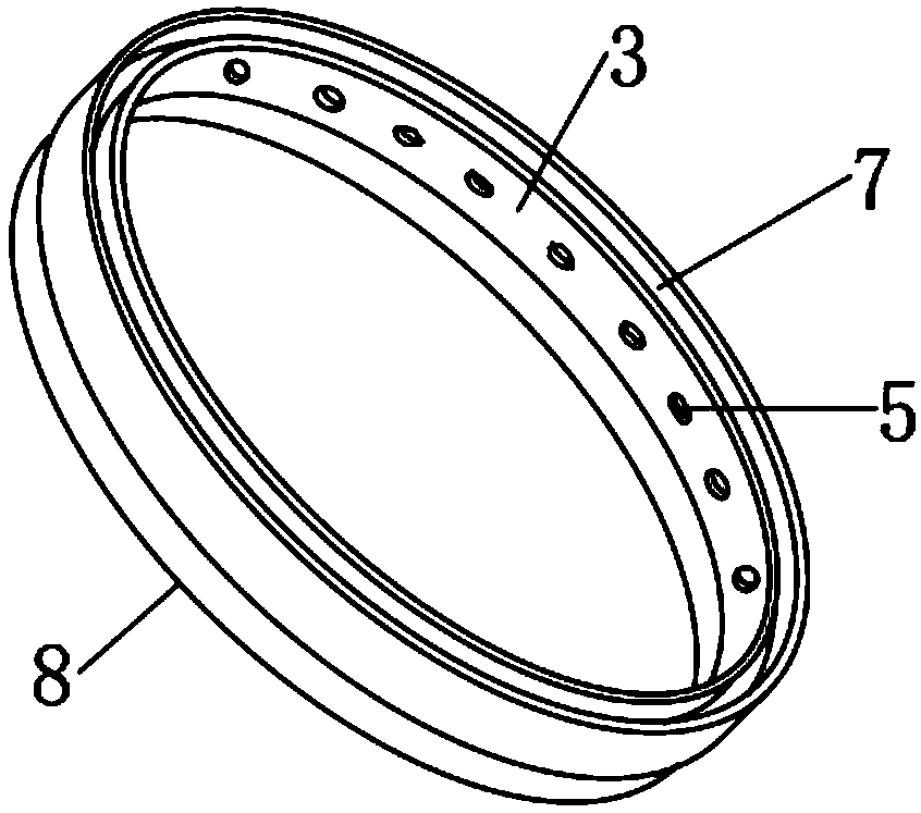 A heat dissipation type high-efficiency cleaning device