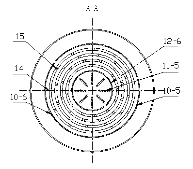 Integrated sarciniform radiation preheating hybrid heat recovery device with flue gas chilling function