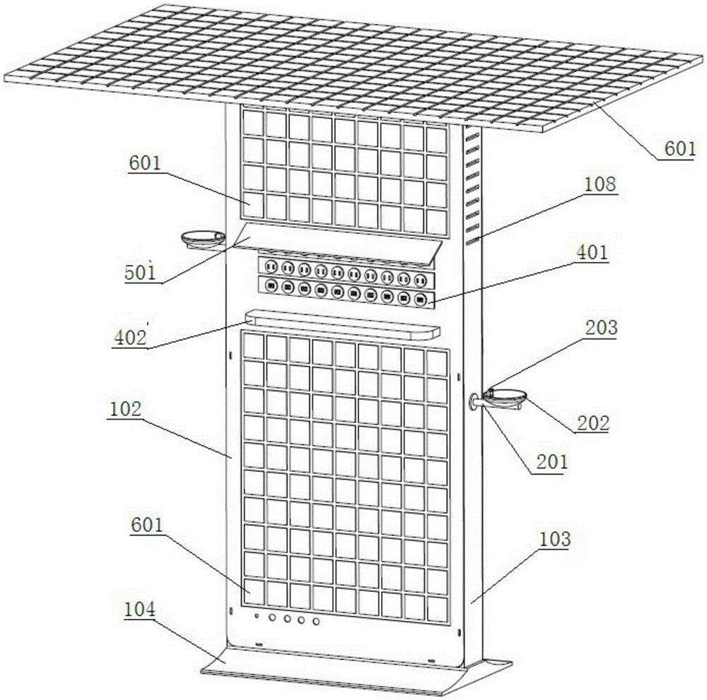 Multifunctional water purifier able to utilize solar energy and filtering water purification method