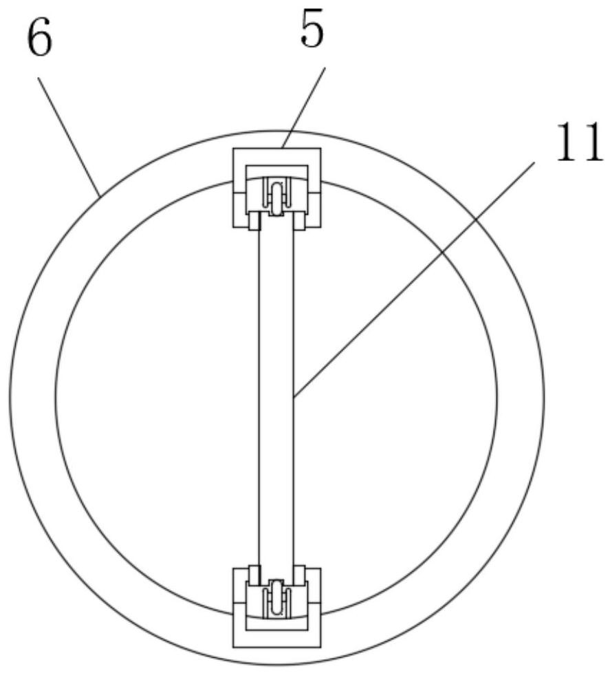 Floor processing device with waterproof pad and production process thereof