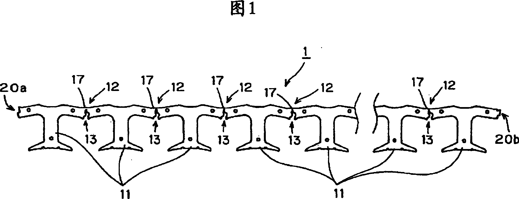 Iron core of motor, motor and the manufacture method for iron core of motor