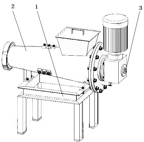 Crushing press used in kitchen