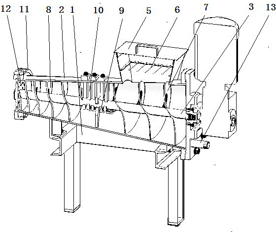 Crushing press used in kitchen