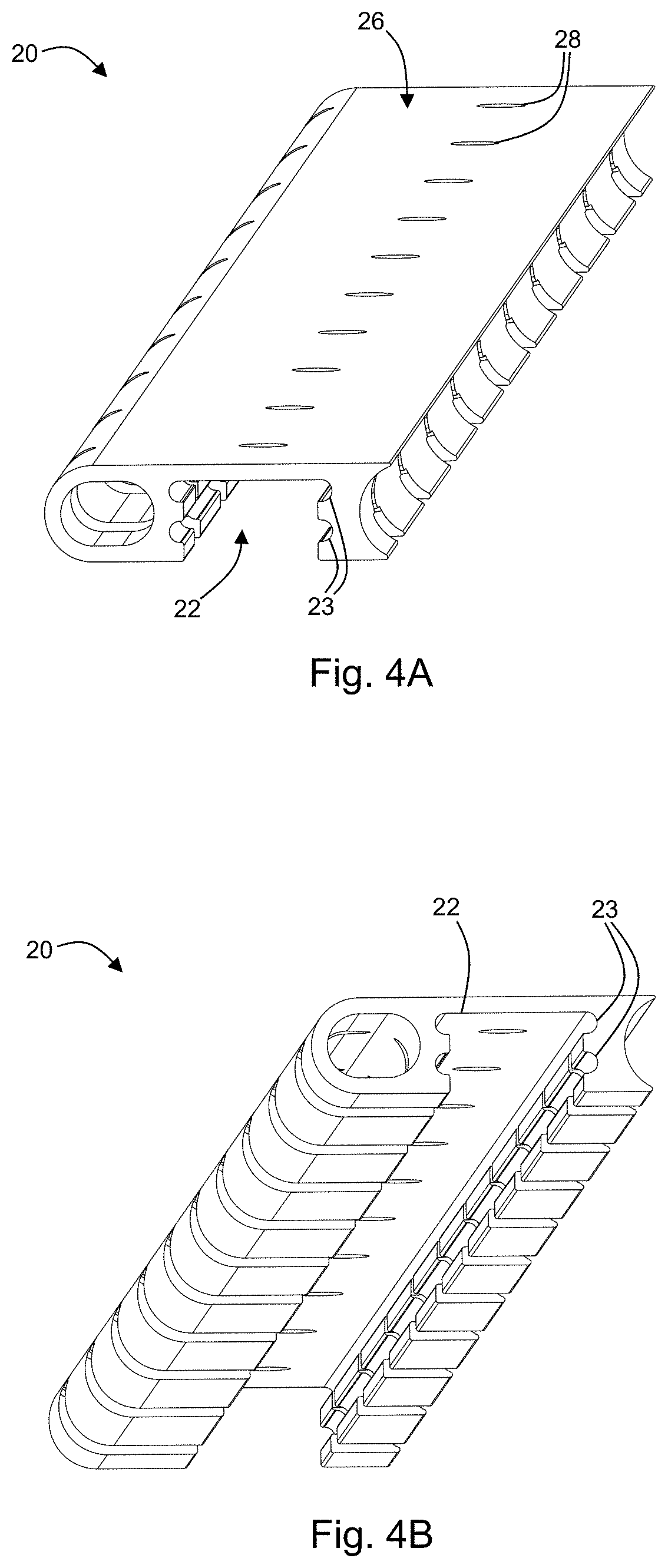 Modular belt and traction element for a modular belt