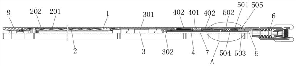 Efficient drilling system and method for bottom-hole punching, swirling and stepping combined unloading and rock breaking