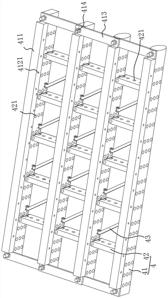 A construction technology of the hanging net spraying and seeding greening structure in the mining area