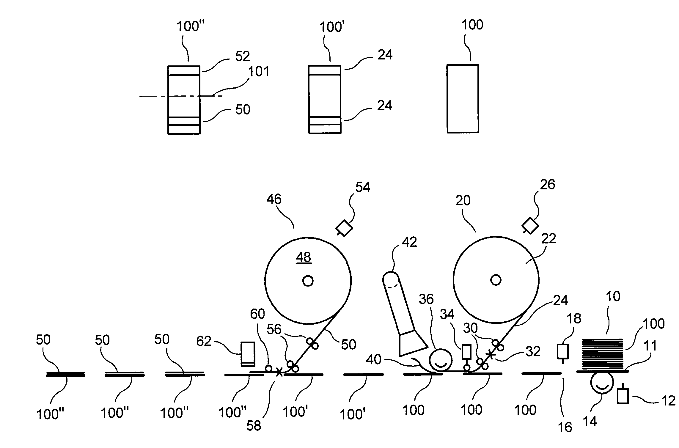 Automatic application of zipper segment