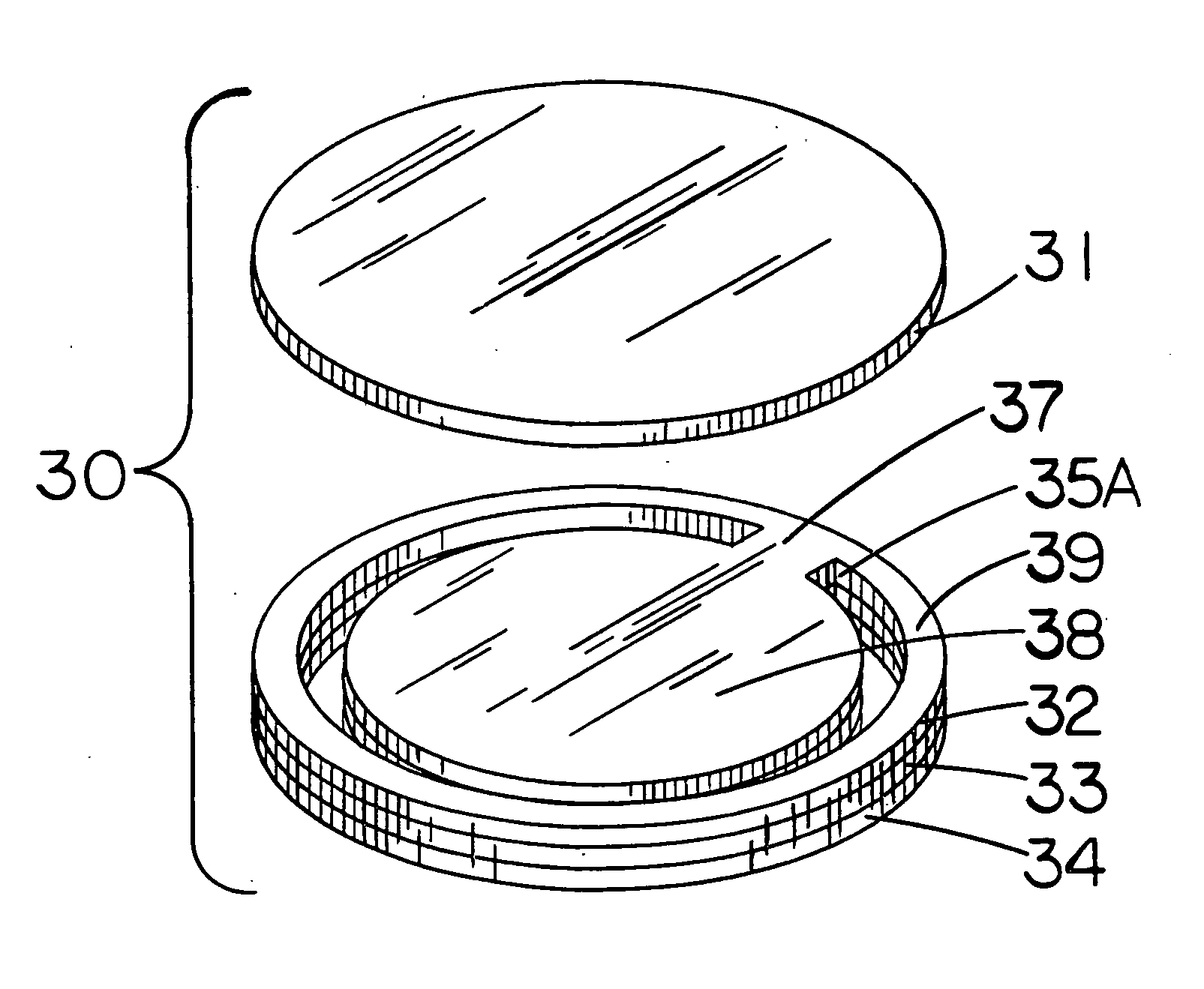 Tamper evident container seal with integral pull opener