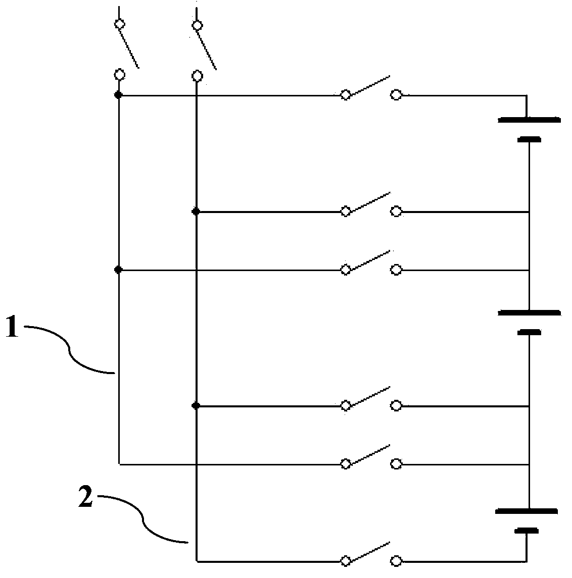 Charging detection system of battery pack