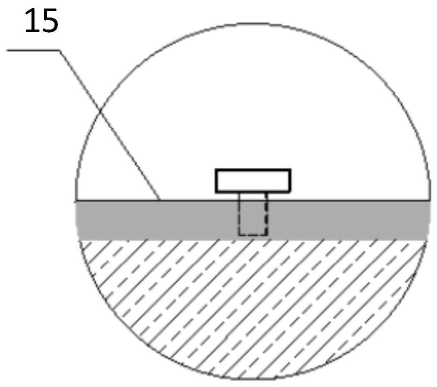 Large-scale dike piping dangerous case evolution mechanism physical simulation device