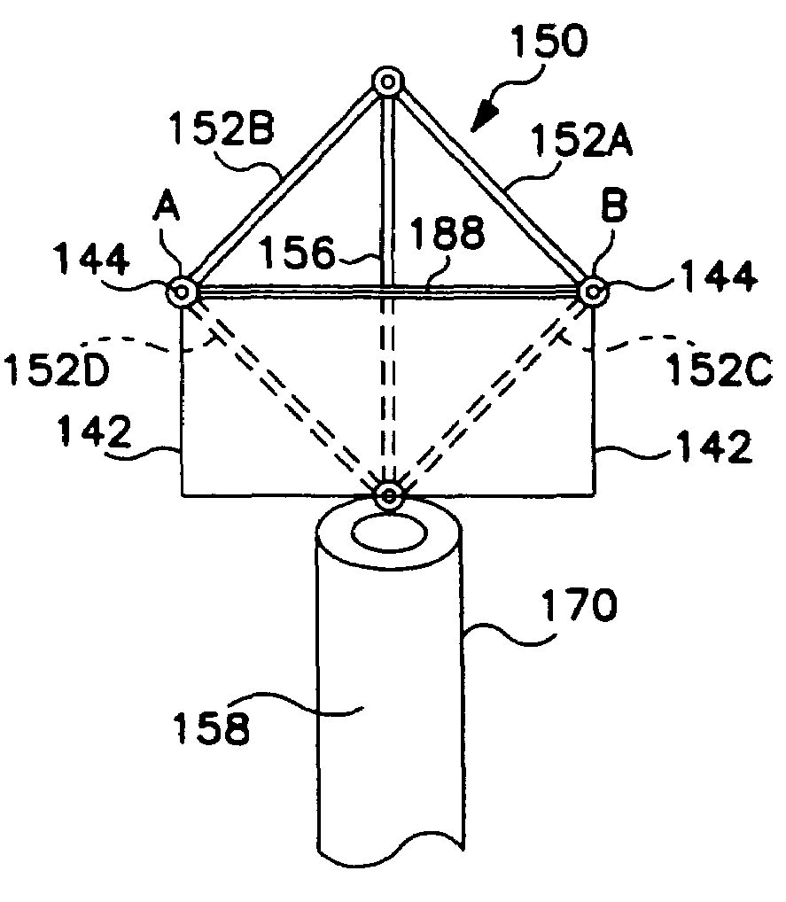 Apparatus and method for expanding a stimulation lead body in situ
