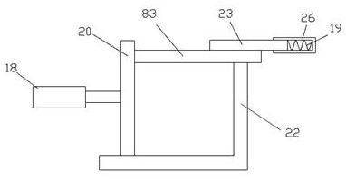 Conveying device capable of screening square plates
