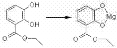 Hydrobenzoate magnesium salt with anesthetic effect and preparation method of hydrobenzoate magnesium salt