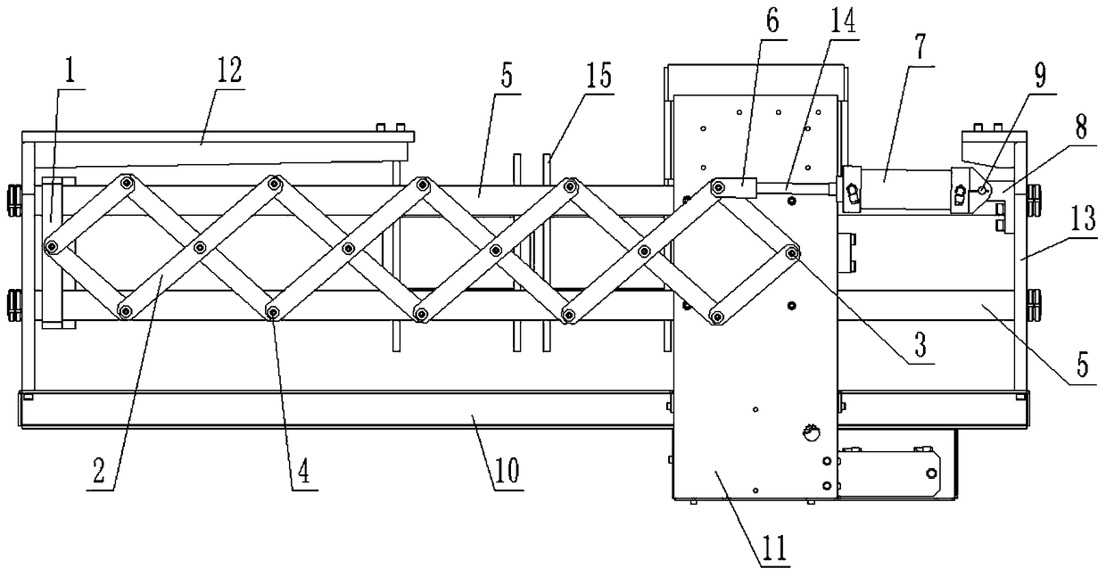 A disc pushing device for an automatic disc-changing wire take-up machine