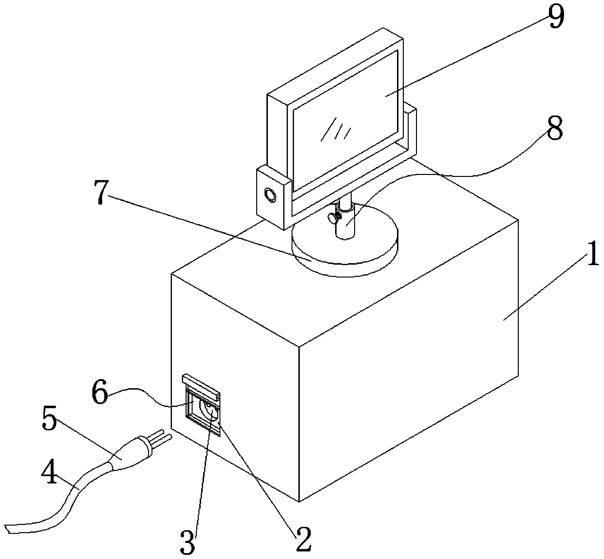 Large-scale feedback type AC synchronous generator test system