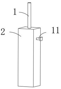 Tooth neck shoulder preparation method in tooth full-crown repair process and special bur therefor