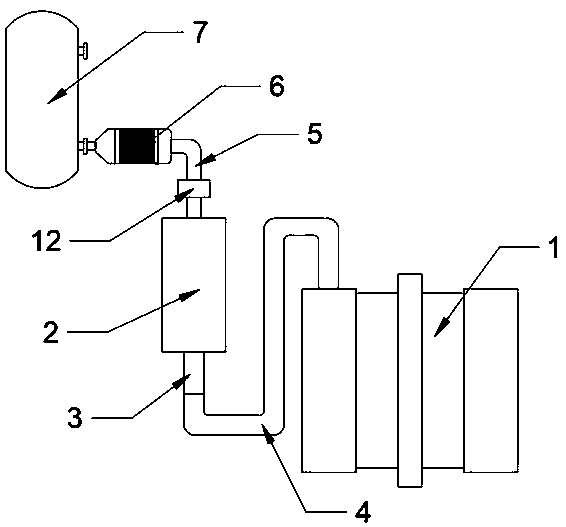 Solar power generation based hydrogen collecting equipment for hydrogen production by water electrolysis