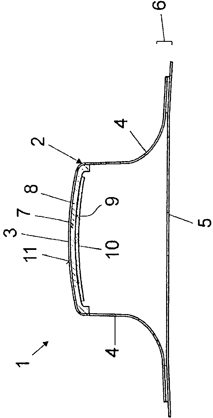 Method for producing a motor vehicle component and motor vehicle component