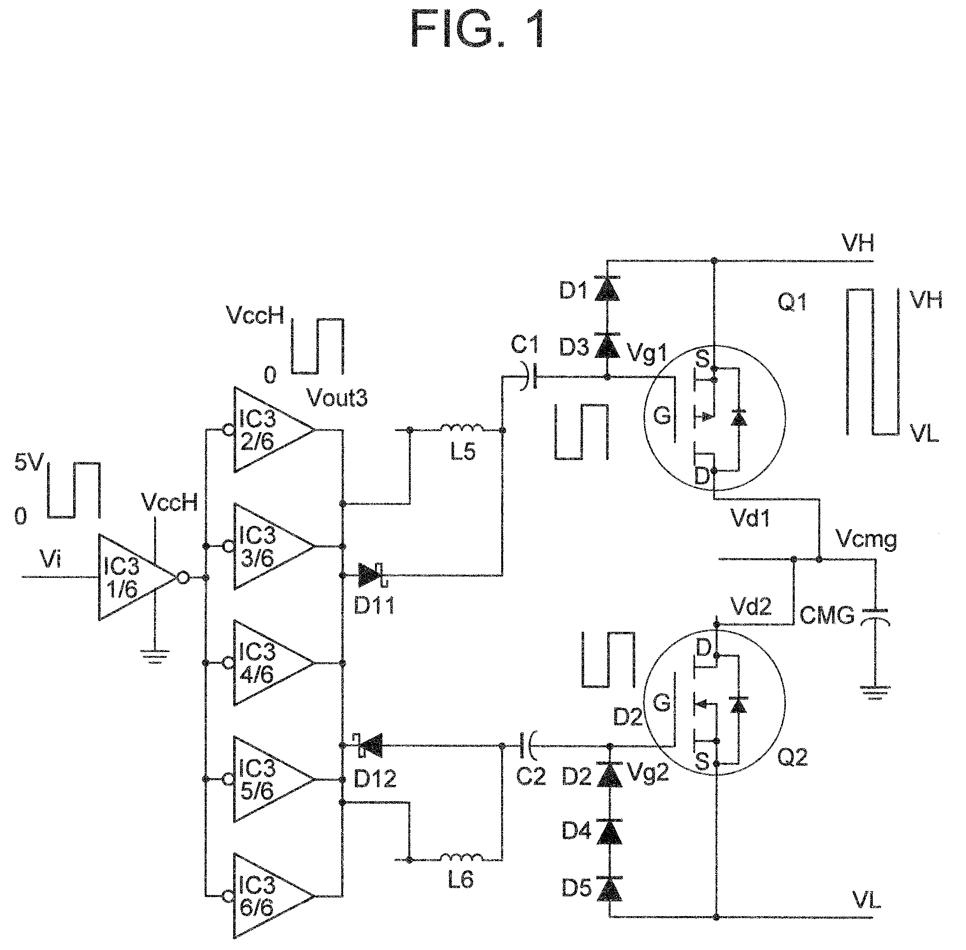 Switching circuit and imaging apparatus utilizing the same