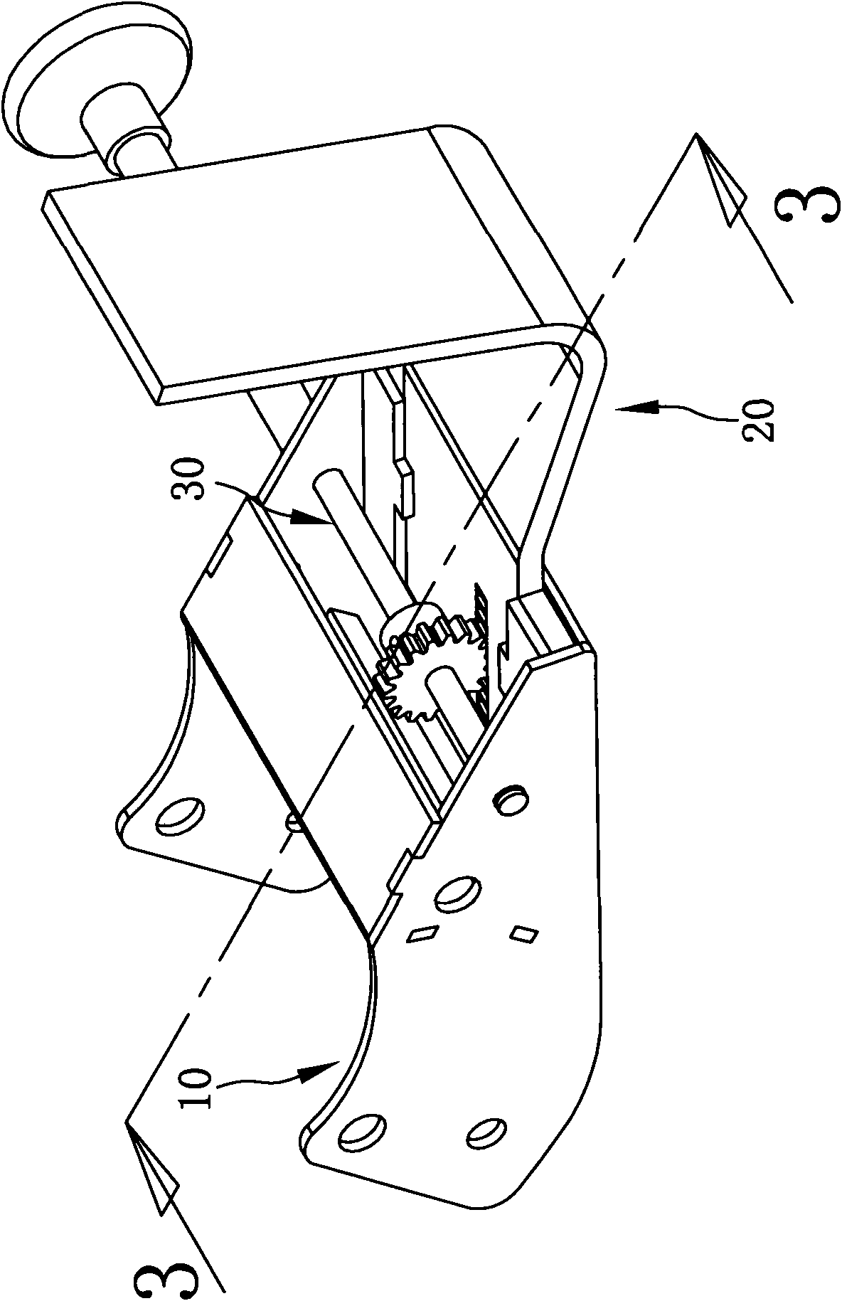 Chair-back adjusting device