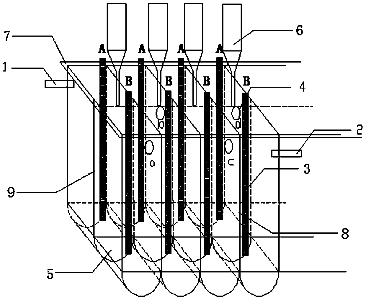 A method for continuous electrochemical dissolution of iridium powder